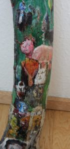 Grimmig-grüner Dschungel Glücksschwein