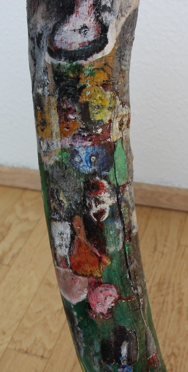Grimmig-grüner Dschungel falschherum