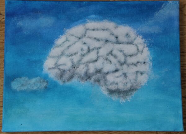 Cloud-Intelligenz | Acryl Malerei Kunst